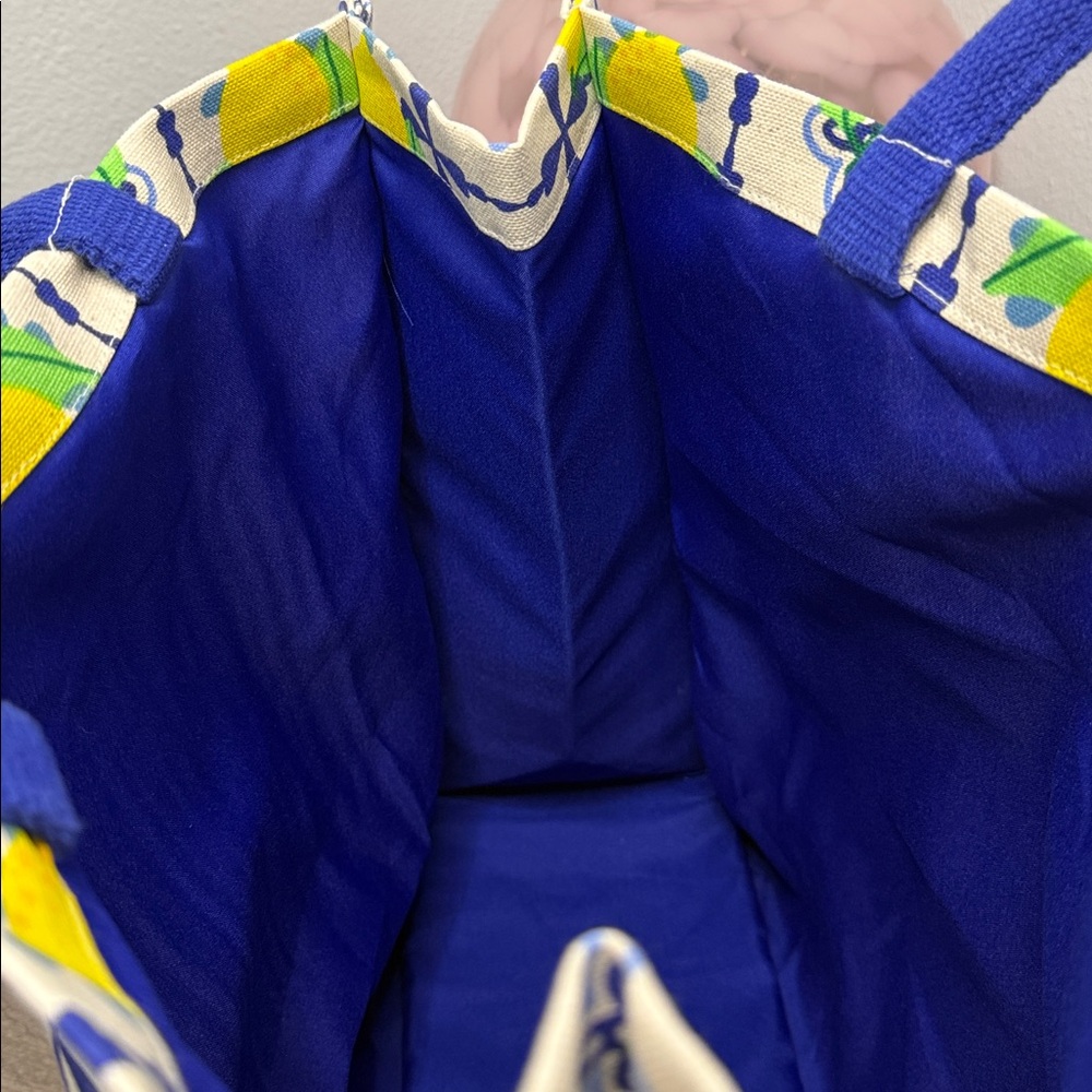 Canvas Lemon Tote Bag - Picture 9 of 11